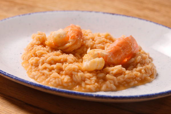 Risotto scampi e champagne nel corso sui Crostacei su Acadèmia.tv